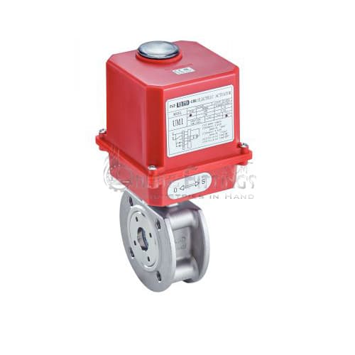 Wafer Ball Valve With Electrical Servomotor 230V