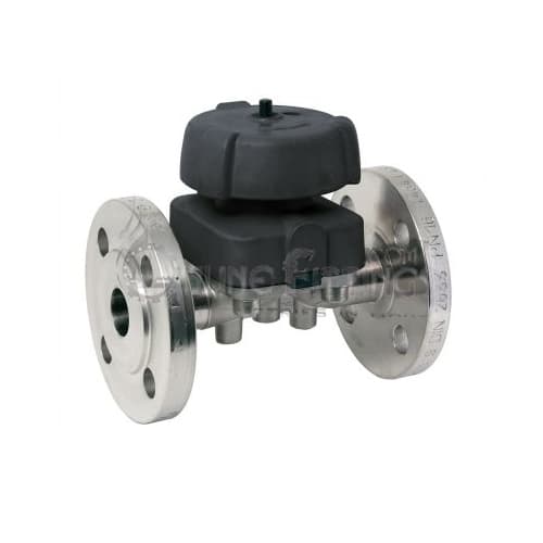 Manual Diaphragm Valve With Flanges