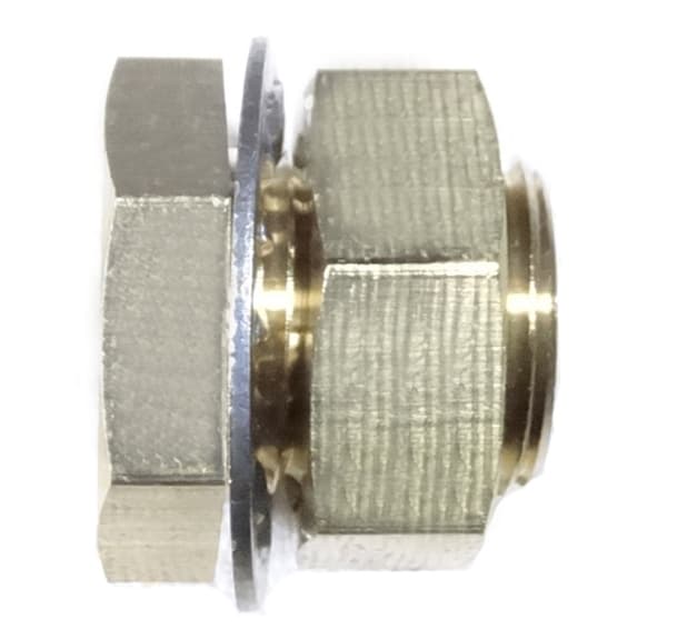Bulkhead Coupling Brass