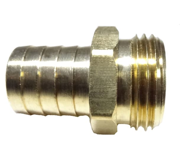 Hose Barb X Male Garden Hose